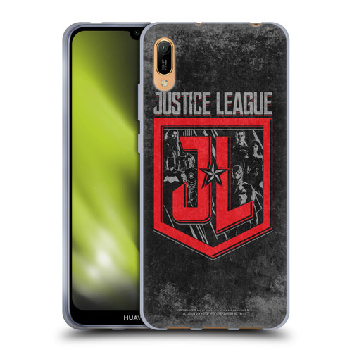 Zack Snyder's Justice League Snyder Cut Composed Art Group Logo Soft Gel Case for Huawei Y6 Pro (2019)
