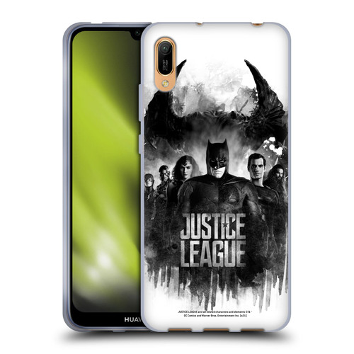 Zack Snyder's Justice League Snyder Cut Composed Art Group Watercolour Soft Gel Case for Huawei Y6 Pro (2019)