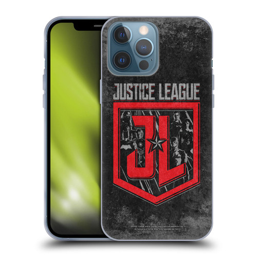 Zack Snyder's Justice League Snyder Cut Composed Art Group Logo Soft Gel Case for Apple iPhone 13 Pro Max