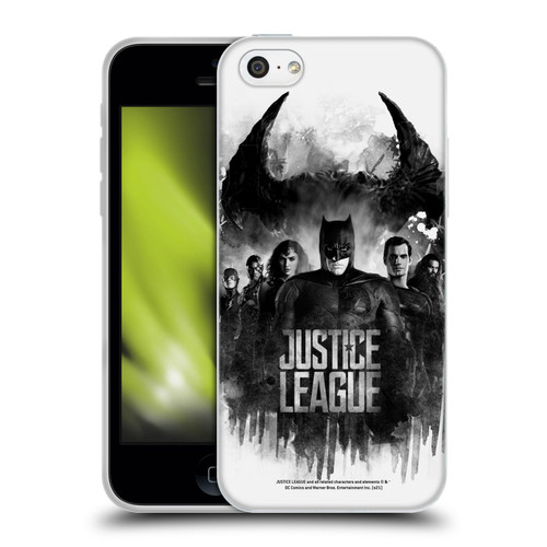 Zack Snyder's Justice League Snyder Cut Composed Art Group Watercolour Soft Gel Case for Apple iPhone 5c