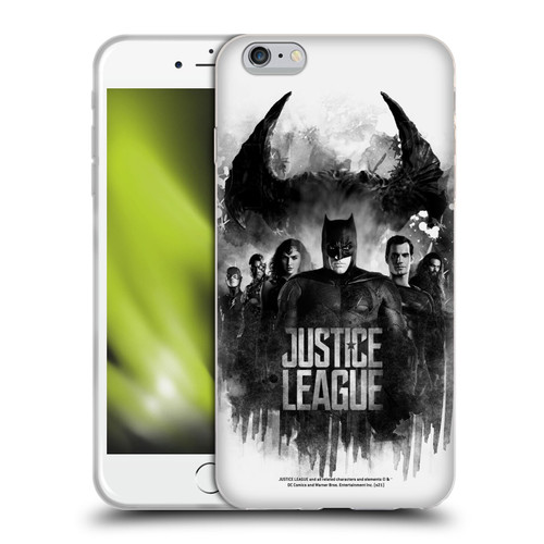 Zack Snyder's Justice League Snyder Cut Composed Art Group Watercolour Soft Gel Case for Apple iPhone 6 Plus / iPhone 6s Plus