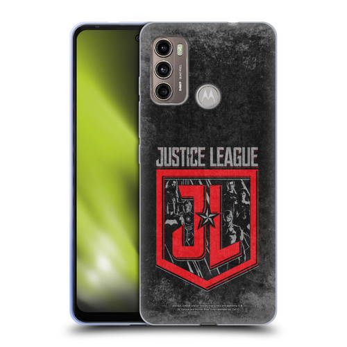 Zack Snyder's Justice League Snyder Cut Composed Art Group Logo Soft Gel Case for Motorola Moto G60 / Moto G40 Fusion