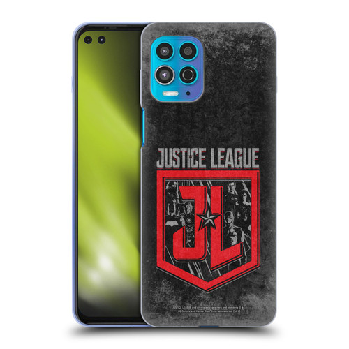 Zack Snyder's Justice League Snyder Cut Composed Art Group Logo Soft Gel Case for Motorola Moto G100