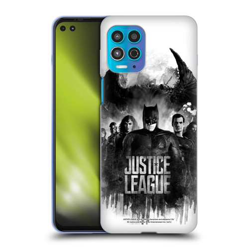 Zack Snyder's Justice League Snyder Cut Composed Art Group Watercolour Soft Gel Case for Motorola Moto G100
