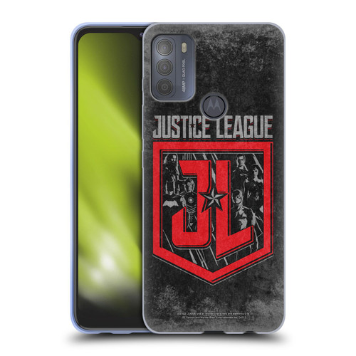 Zack Snyder's Justice League Snyder Cut Composed Art Group Logo Soft Gel Case for Motorola Moto G50