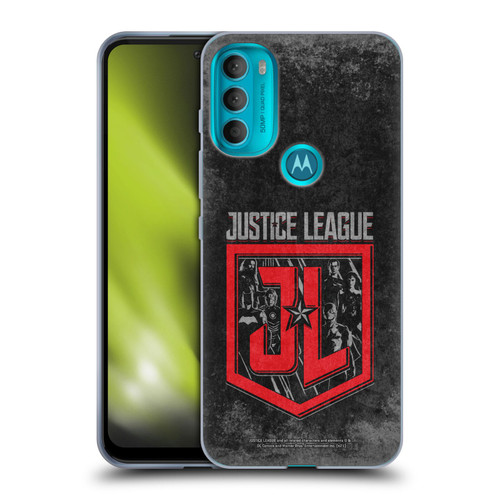 Zack Snyder's Justice League Snyder Cut Composed Art Group Logo Soft Gel Case for Motorola Moto G71 5G