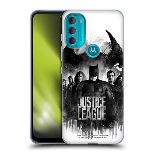 Zack Snyder's Justice League Snyder Cut Composed Art Group Watercolour Soft Gel Case for Motorola Moto G71 5G