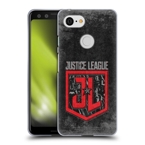 Zack Snyder's Justice League Snyder Cut Composed Art Group Logo Soft Gel Case for Google Pixel 3