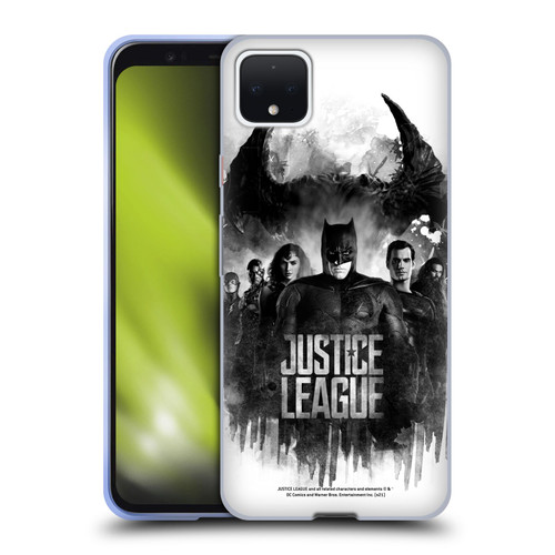 Zack Snyder's Justice League Snyder Cut Composed Art Group Watercolour Soft Gel Case for Google Pixel 4 XL