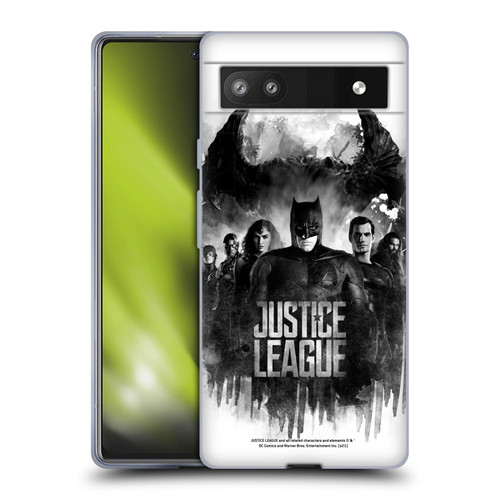 Zack Snyder's Justice League Snyder Cut Composed Art Group Watercolour Soft Gel Case for Google Pixel 6a
