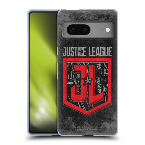 Zack Snyder's Justice League Snyder Cut Composed Art Group Logo Soft Gel Case for Google Pixel 7