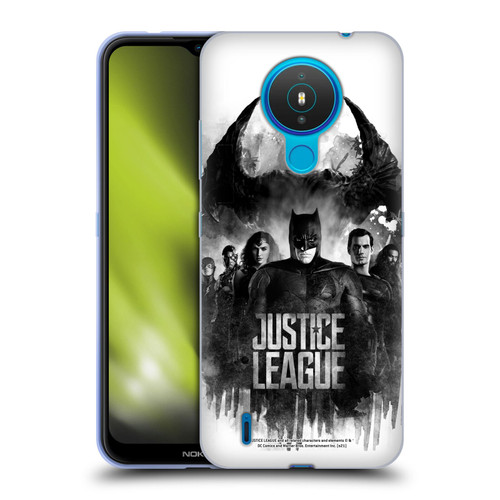 Zack Snyder's Justice League Snyder Cut Composed Art Group Watercolour Soft Gel Case for Nokia 1.4