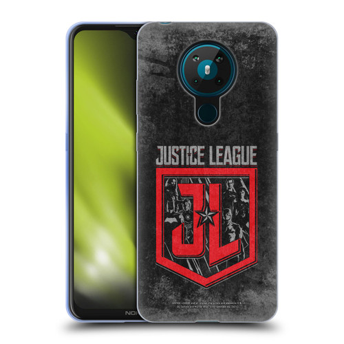 Zack Snyder's Justice League Snyder Cut Composed Art Group Logo Soft Gel Case for Nokia 5.3