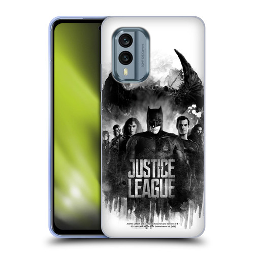 Zack Snyder's Justice League Snyder Cut Composed Art Group Watercolour Soft Gel Case for Nokia X30