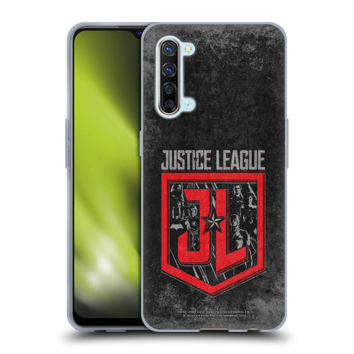 Zack Snyder's Justice League Snyder Cut Composed Art Group Logo Soft Gel Case for OPPO Find X2 Lite 5G