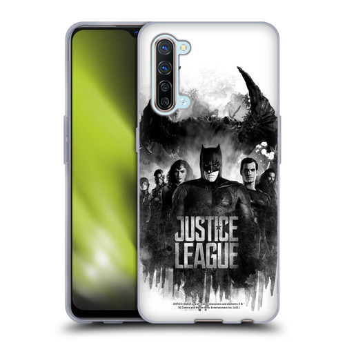 Zack Snyder's Justice League Snyder Cut Composed Art Group Watercolour Soft Gel Case for OPPO Find X2 Lite 5G