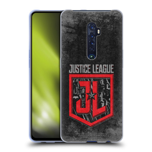 Zack Snyder's Justice League Snyder Cut Composed Art Group Logo Soft Gel Case for OPPO Reno 2