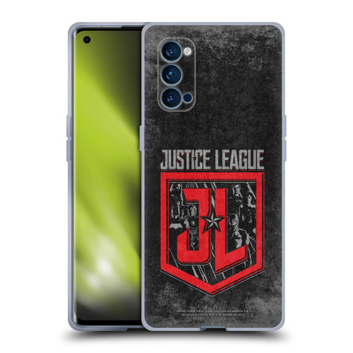 Zack Snyder's Justice League Snyder Cut Composed Art Group Logo Soft Gel Case for OPPO Reno 4 Pro 5G