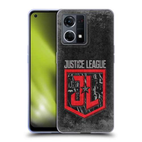 Zack Snyder's Justice League Snyder Cut Composed Art Group Logo Soft Gel Case for OPPO Reno8 4G