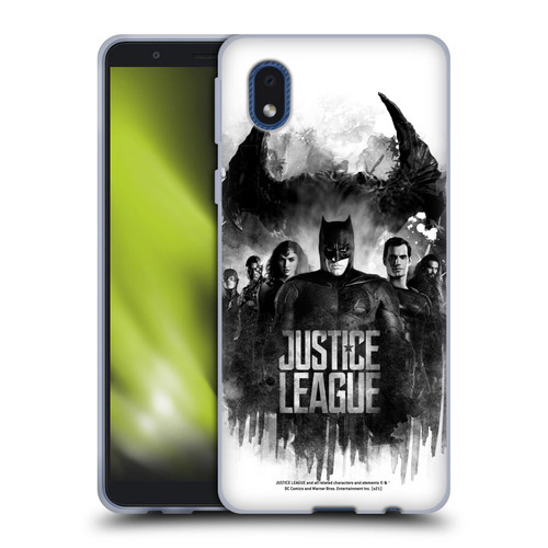 Zack Snyder's Justice League Snyder Cut Composed Art Group Watercolour Soft Gel Case for Samsung Galaxy A01 Core (2020)