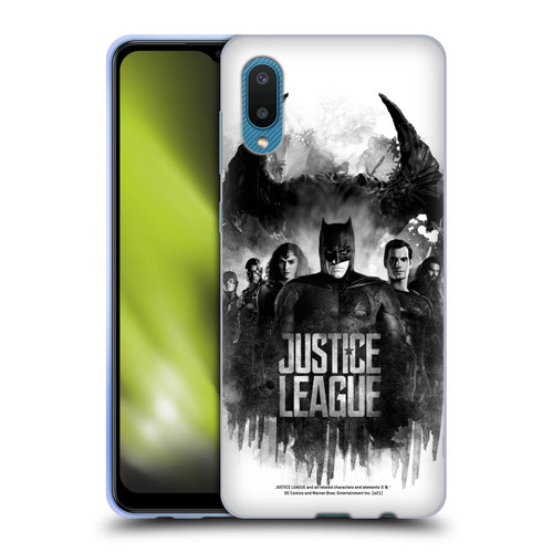 Zack Snyder's Justice League Snyder Cut Composed Art Group Watercolour Soft Gel Case for Samsung Galaxy A02/M02 (2021)