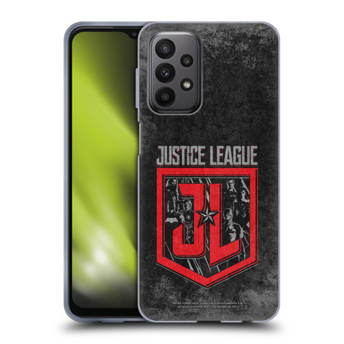 Zack Snyder's Justice League Snyder Cut Composed Art Group Logo Soft Gel Case for Samsung Galaxy A23 / 5G (2022)
