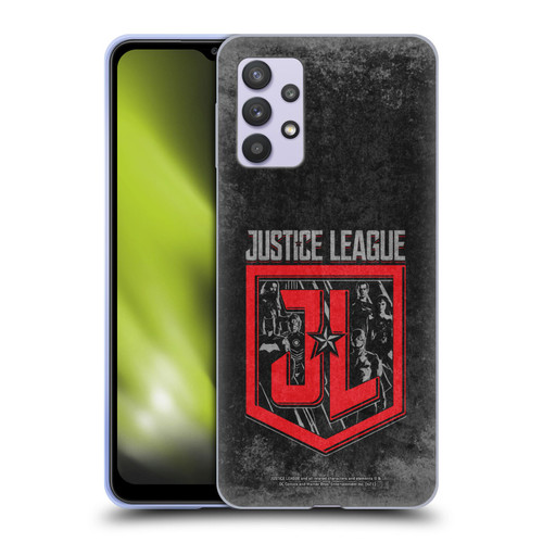 Zack Snyder's Justice League Snyder Cut Composed Art Group Logo Soft Gel Case for Samsung Galaxy A32 5G / M32 5G (2021)