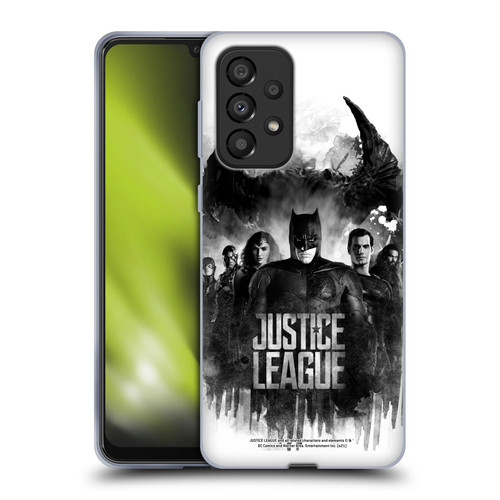 Zack Snyder's Justice League Snyder Cut Composed Art Group Watercolour Soft Gel Case for Samsung Galaxy A33 5G (2022)