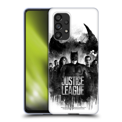 Zack Snyder's Justice League Snyder Cut Composed Art Group Watercolour Soft Gel Case for Samsung Galaxy A53 5G (2022)
