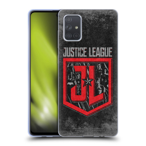 Zack Snyder's Justice League Snyder Cut Composed Art Group Logo Soft Gel Case for Samsung Galaxy A71 (2019)
