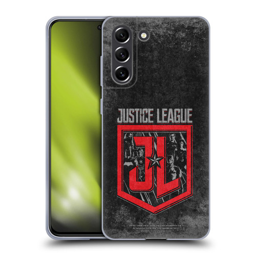 Zack Snyder's Justice League Snyder Cut Composed Art Group Logo Soft Gel Case for Samsung Galaxy S21 FE 5G
