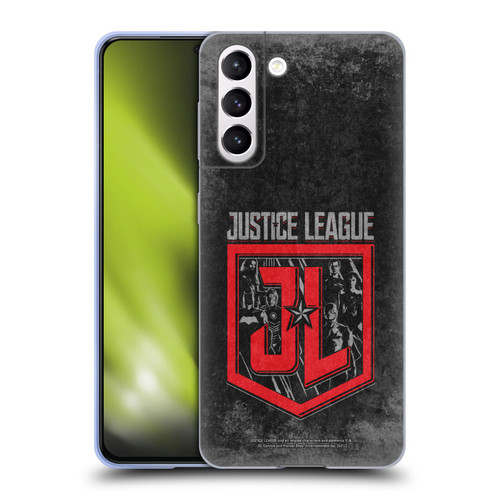Zack Snyder's Justice League Snyder Cut Composed Art Group Logo Soft Gel Case for Samsung Galaxy S21 5G