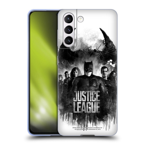 Zack Snyder's Justice League Snyder Cut Composed Art Group Watercolour Soft Gel Case for Samsung Galaxy S21 5G