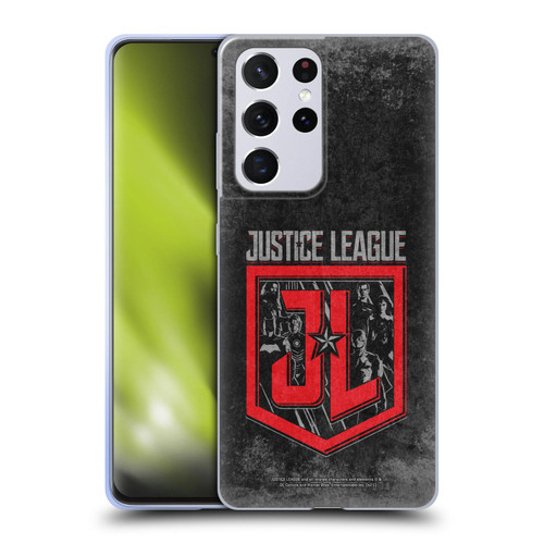 Zack Snyder's Justice League Snyder Cut Composed Art Group Logo Soft Gel Case for Samsung Galaxy S21 Ultra 5G