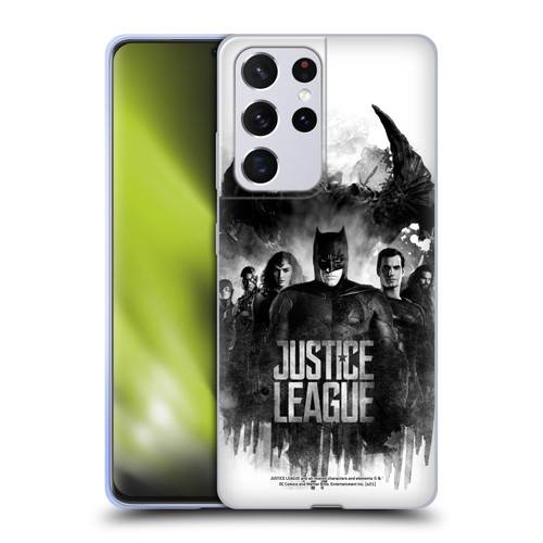Zack Snyder's Justice League Snyder Cut Composed Art Group Watercolour Soft Gel Case for Samsung Galaxy S21 Ultra 5G