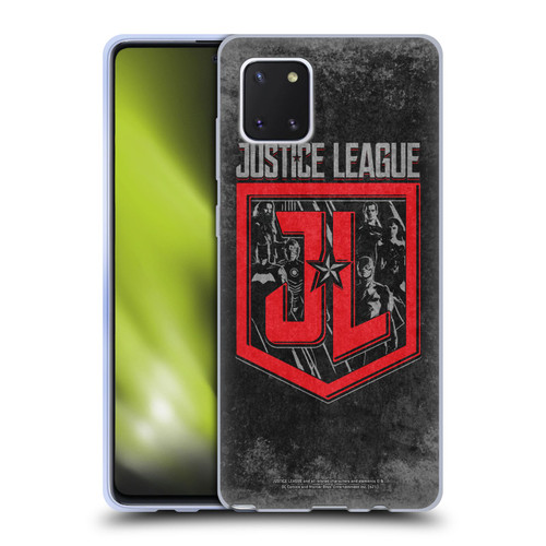 Zack Snyder's Justice League Snyder Cut Composed Art Group Logo Soft Gel Case for Samsung Galaxy Note10 Lite