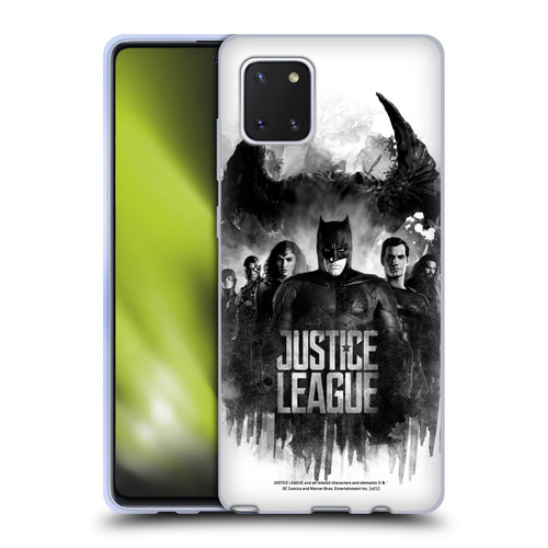 Zack Snyder's Justice League Snyder Cut Composed Art Group Watercolour Soft Gel Case for Samsung Galaxy Note10 Lite