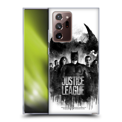 Zack Snyder's Justice League Snyder Cut Composed Art Group Watercolour Soft Gel Case for Samsung Galaxy Note20 Ultra / 5G
