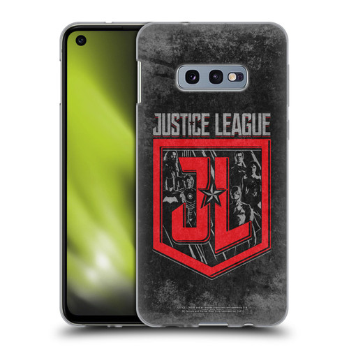 Zack Snyder's Justice League Snyder Cut Composed Art Group Logo Soft Gel Case for Samsung Galaxy S10e
