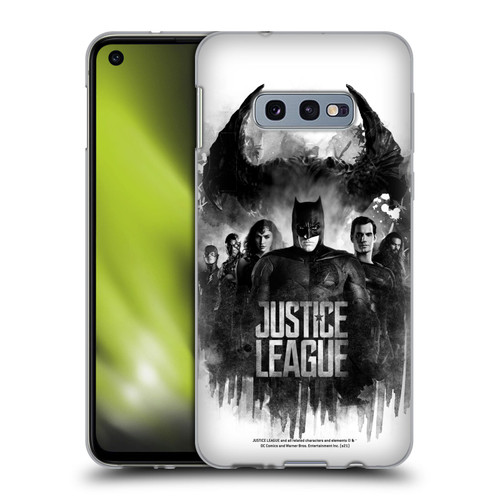 Zack Snyder's Justice League Snyder Cut Composed Art Group Watercolour Soft Gel Case for Samsung Galaxy S10e