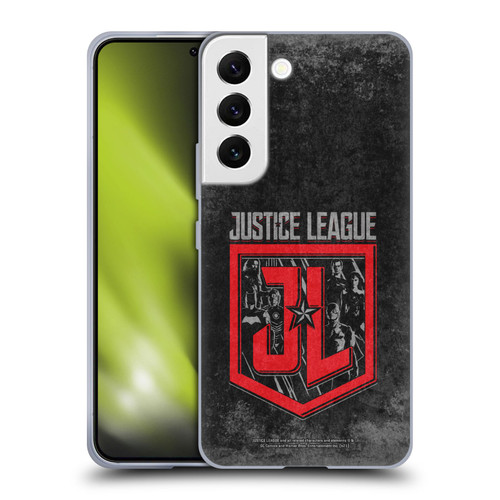 Zack Snyder's Justice League Snyder Cut Composed Art Group Logo Soft Gel Case for Samsung Galaxy S22 5G