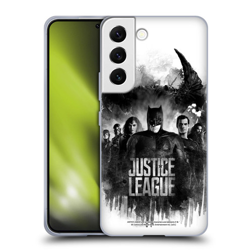 Zack Snyder's Justice League Snyder Cut Composed Art Group Watercolour Soft Gel Case for Samsung Galaxy S22 5G