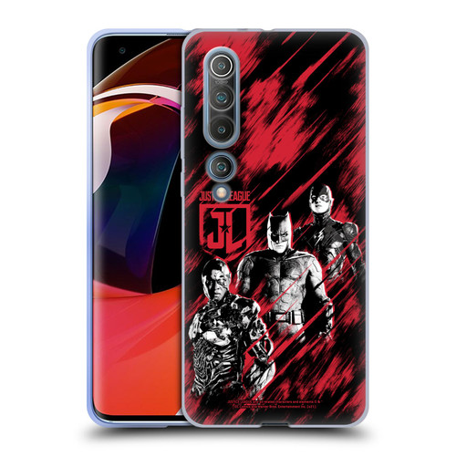 Zack Snyder's Justice League Snyder Cut Composed Art Cyborg, Batman, And Flash Soft Gel Case for Xiaomi Mi 10 5G / Mi 10 Pro 5G