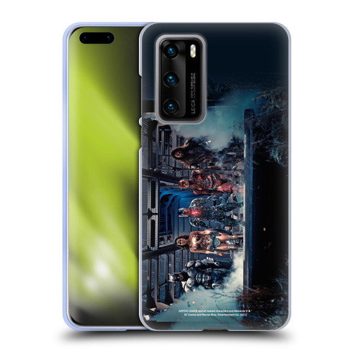 Zack Snyder's Justice League Snyder Cut Photography Group Flying Fox Soft Gel Case for Huawei P40 5G