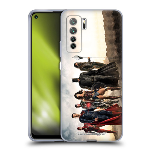 Zack Snyder's Justice League Snyder Cut Photography Group Soft Gel Case for Huawei Nova 7 SE/P40 Lite 5G