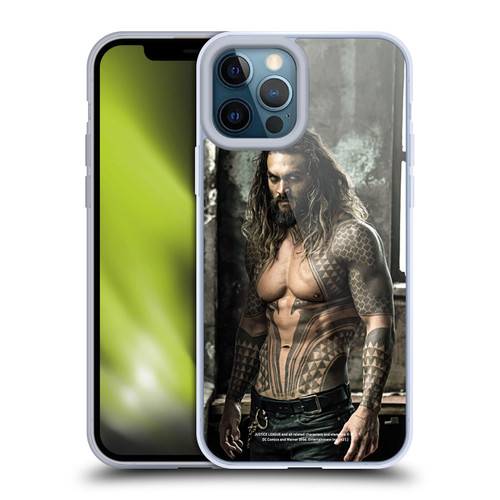 Zack Snyder's Justice League Snyder Cut Photography Aquaman Soft Gel Case for Apple iPhone 12 Pro Max