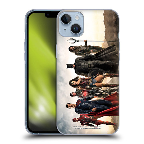Zack Snyder's Justice League Snyder Cut Photography Group Soft Gel Case for Apple iPhone 14 Plus