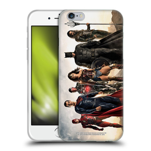 Zack Snyder's Justice League Snyder Cut Photography Group Soft Gel Case for Apple iPhone 6 / iPhone 6s