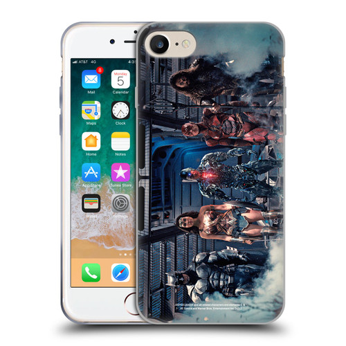 Zack Snyder's Justice League Snyder Cut Photography Group Flying Fox Soft Gel Case for Apple iPhone 7 / 8 / SE 2020 & 2022