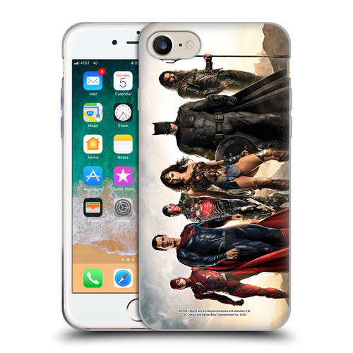 Zack Snyder's Justice League Snyder Cut Photography Group Soft Gel Case for Apple iPhone 7 / 8 / SE 2020 & 2022